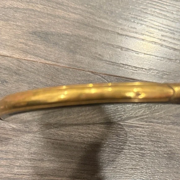 Elegant Gold Handheld Mirror